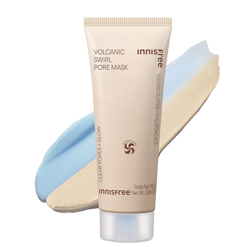 Innisfree Volcanic Pore Clay Mask (Tube) – Oil-Control Korean Clay Mask