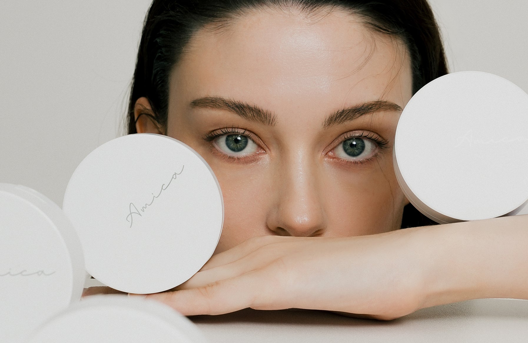 Amica AI Recovery Cushion SPF38 PA++++ All-in-One Korean Regeneration BB Cream with Cushion for Radiant, Healthy Skin