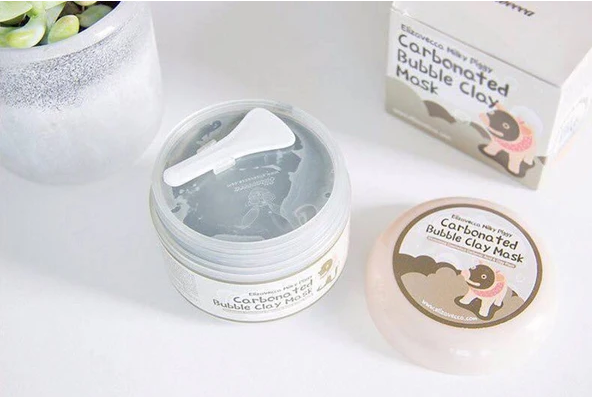 Elizavecca Milky Piggy Carbonated Bubble Clay Mask: Deep-Cleansing Korean Face Mask
