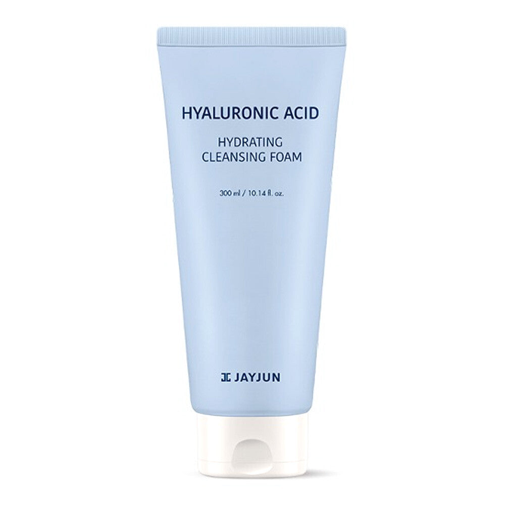 JAYJUN Hyaluronic Acid Hydrating Cleansing Foam (300ml) – Gentle Korean Cleanser for Soft, Hydrated Skin