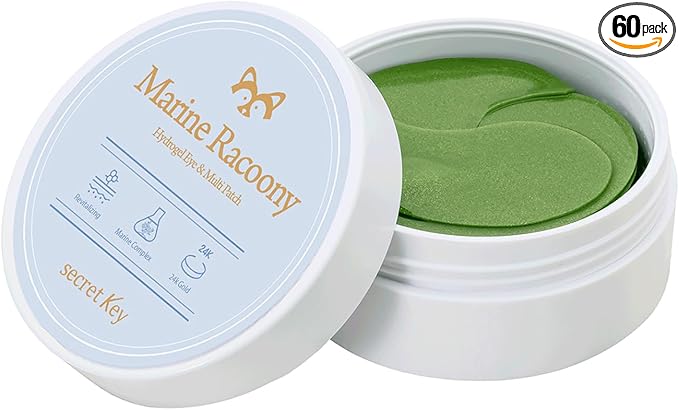 Secret Key Marine Racoony Hydro Gel Eye & Multi Patch (60 Sheets)