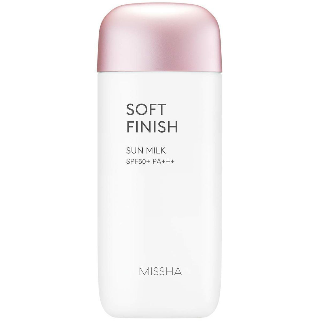 MISSHA All Around Safe Block Soft Finish Sun Milk SPF50+ PA+++ – Lightweight Korean Sunscreen
